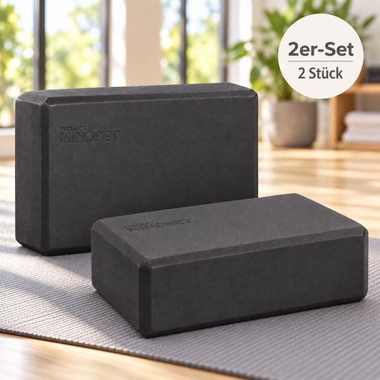 Yoga Block im 2er-Set – für Yoga, Stretching und dein Training