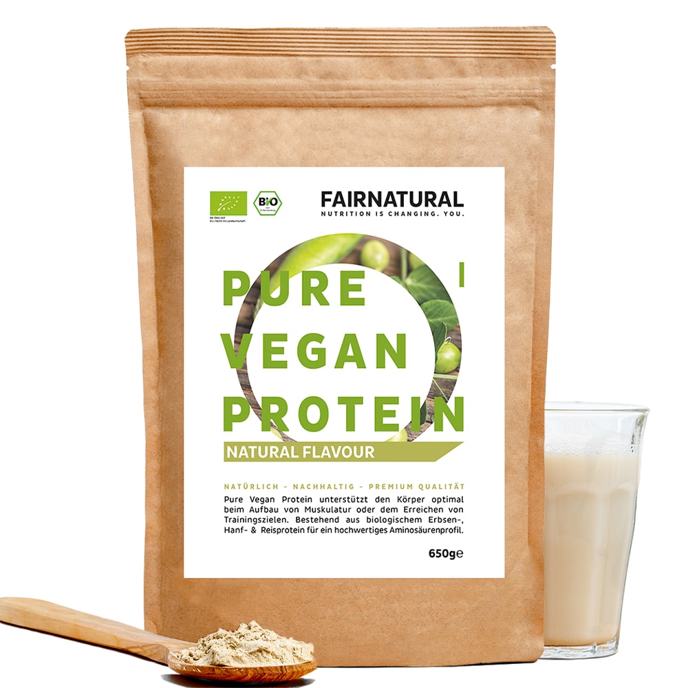 Bio Veganes Protein Pulver (o. Soja)