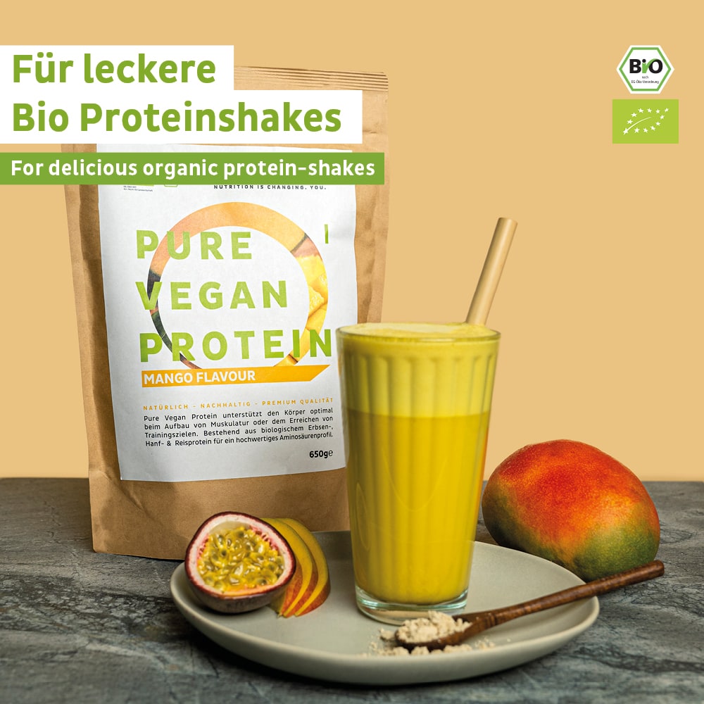 Bio Veganes Protein Pulver (o. Soja)