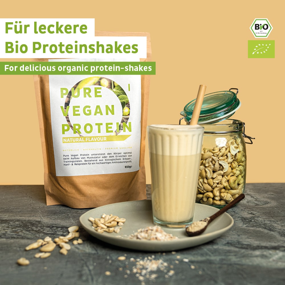 Bio Veganes Protein Pulver (o. Soja)