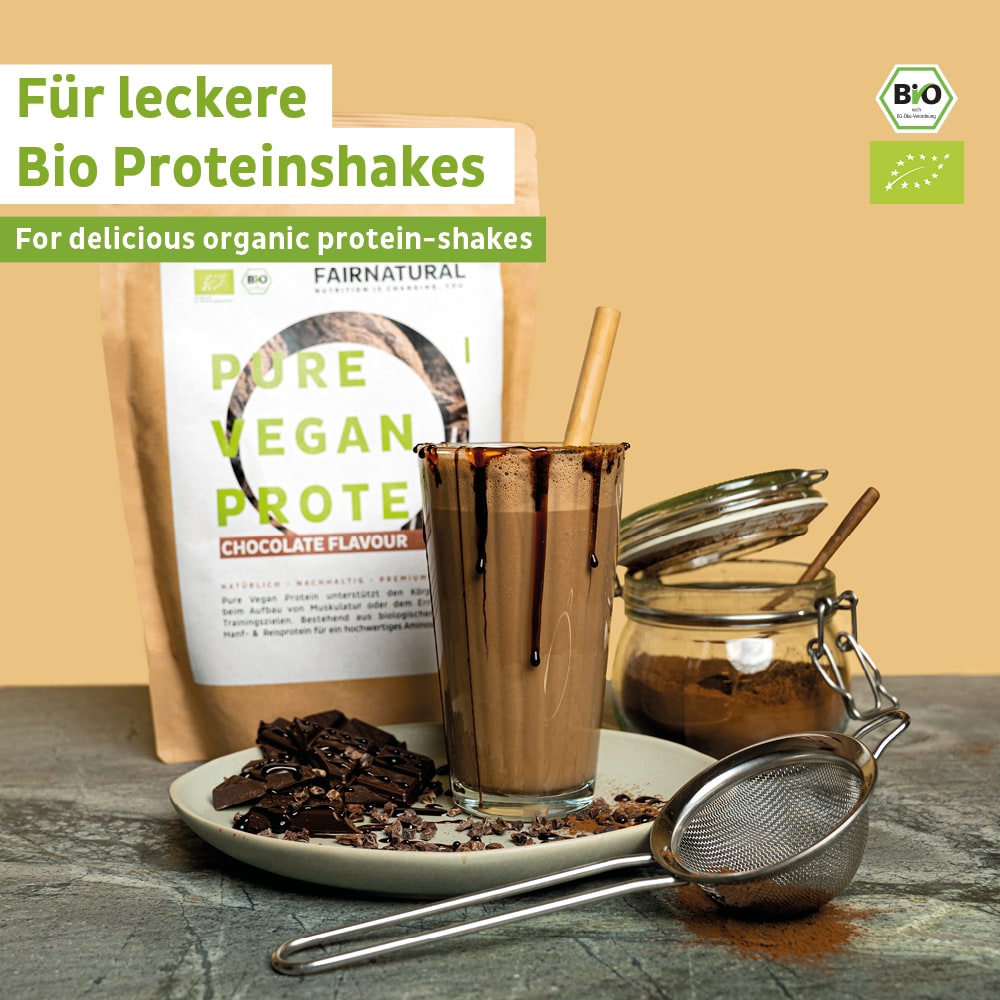 Bio Veganes Protein Pulver (o. Soja)