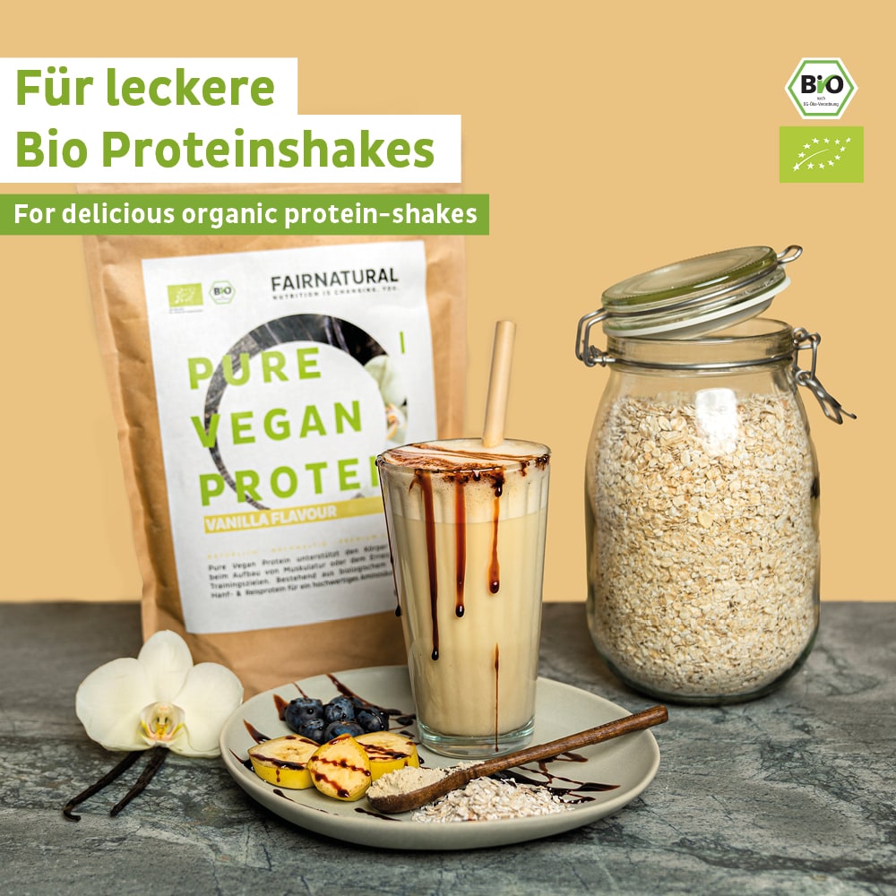 Bio Veganes Protein Pulver (o. Soja)